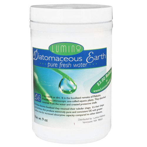 Lumino Diatomaceous Earth Pure Fresh Water - 9 Oz